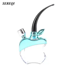 SEREQI фильтр для курения кальяна, кальяна с двойной циркуляцией воды, табака, трубки, держатель для сигарет для курения сорняков