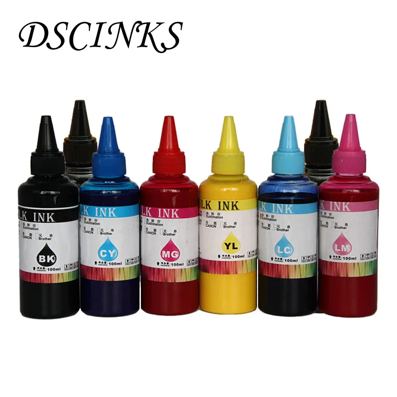 100ML*8 Pigment ink for Epson Sure Color P400 water proof T3240 - T3249 Non-Clogging | Компьютеры и офис