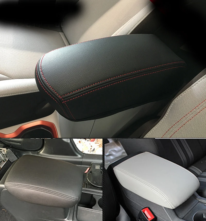 

1pc PU for jeep Renegade Compass Wrangler (tell us waht year of you car) Armrest box decorate protect cover