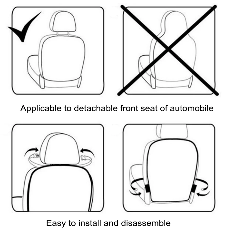 CHUKY Универсальный Автомобильный анти ребенка пэд сиденье Защитная крышка коврик анти шагнул грязный для Lada granta Веста Renault megane 2, 3
