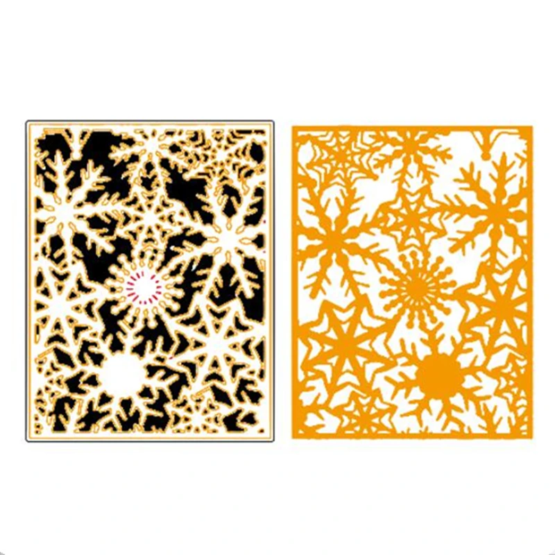 Ylcd1199 Flower Cover Metal Cutting Dies For Scrapbooking Stencils