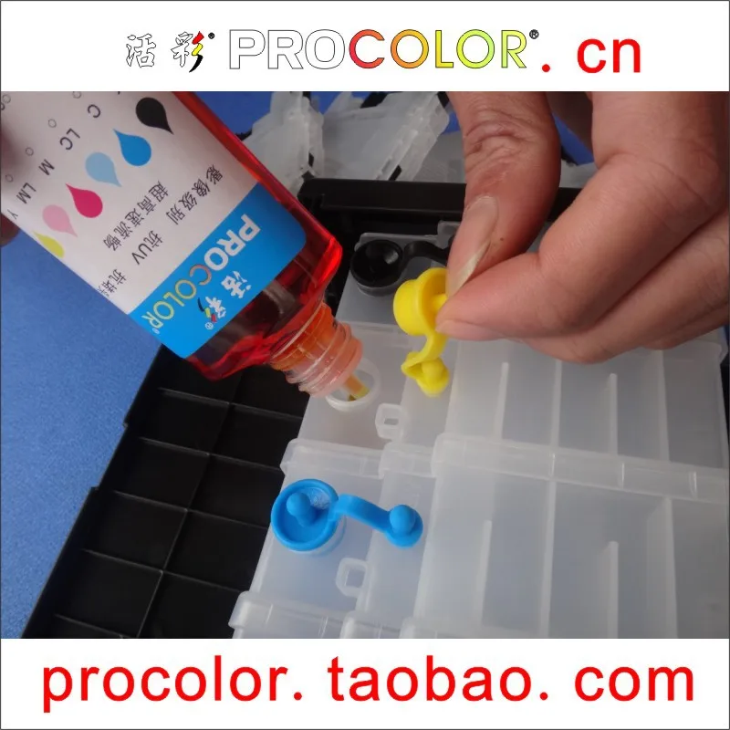 

PROCOLOR LC985 CISS Refillable Dye ink for BROTHER DCP-J125 DCPJ125 DCP J125 J140W DCP-J140W DCPJ140W J140W DCP-J315W DCPJ315W