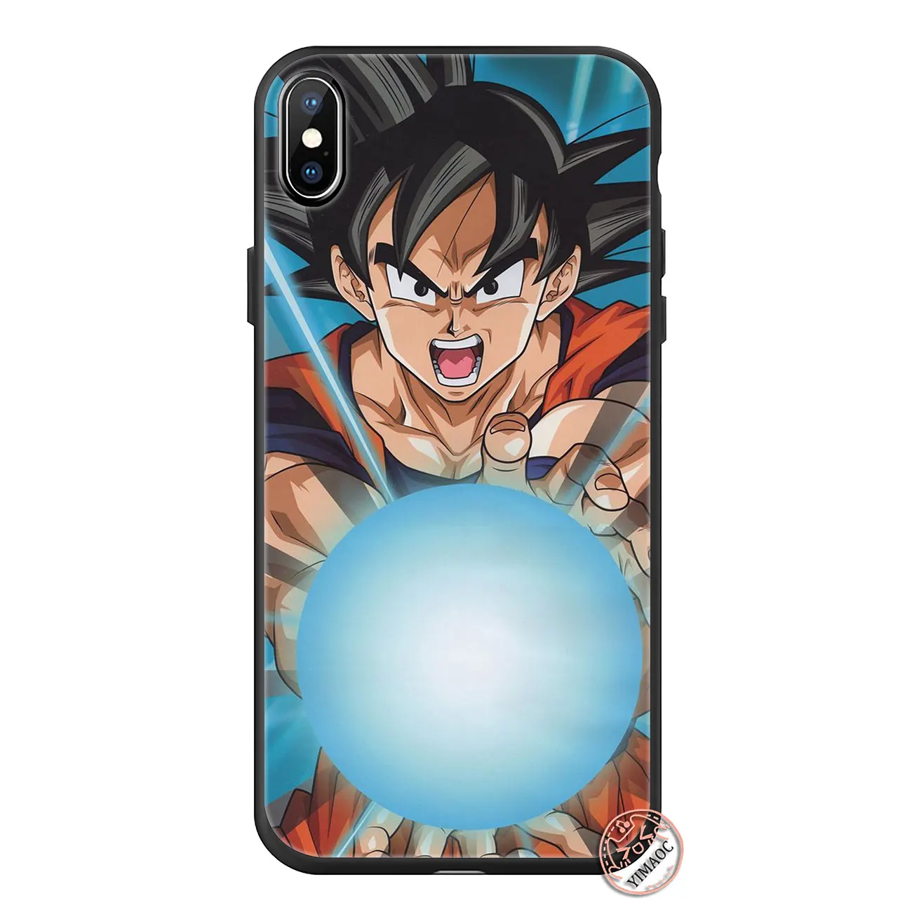 YIMAOC Dragon Ball z Goku Мягкий силиконовый чехол для телефона iPhone 11 Pro XS Max XR X 6 6S 7 8 Plus 5 5S SE 10 TPU черный чехол - Цвет: 4