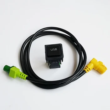 

Car Stereo USB Switch Cable USB Audio Adapter RCD510 RNS315 for Volkswagen Passat CC B6 Golf 6 MK6