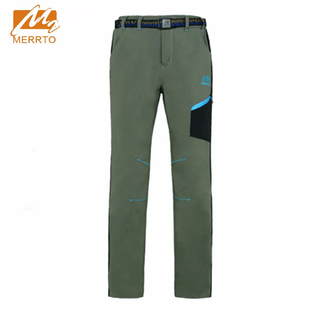 2017 Merrto Mens Camping Hiking Pants Quick Dry Lightweight Color Grey Green For Men Free