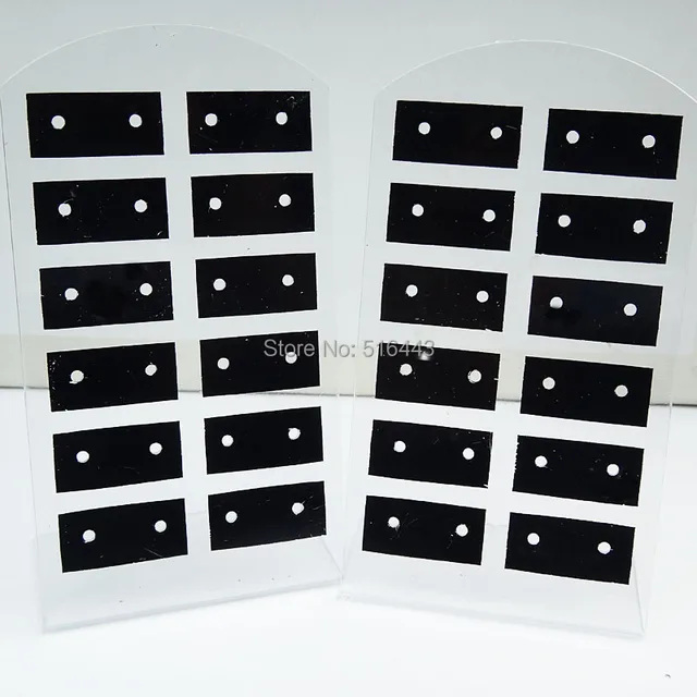 10pcs 12pairs Jewelry Earring Displays Stand Stud Earing Holder 10pcs 12pairs Jewelry Earring Displays Stand Stud Earing Holder Display Rack Ng Card Acrylic