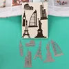 DUOFEN METAL CUTTING DIES S18081013 world landmark lace hollow DIY Scrapbook Paper Album 2022 new ► Photo 1/5
