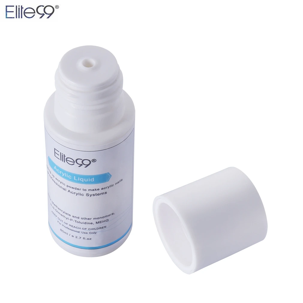 

Elite99 80ml Acrylic Liquid False Acrylic Nail Liquid Monomer Acrylic Powder System Nail Art Tools Manicure For UV Gel Nail Tips