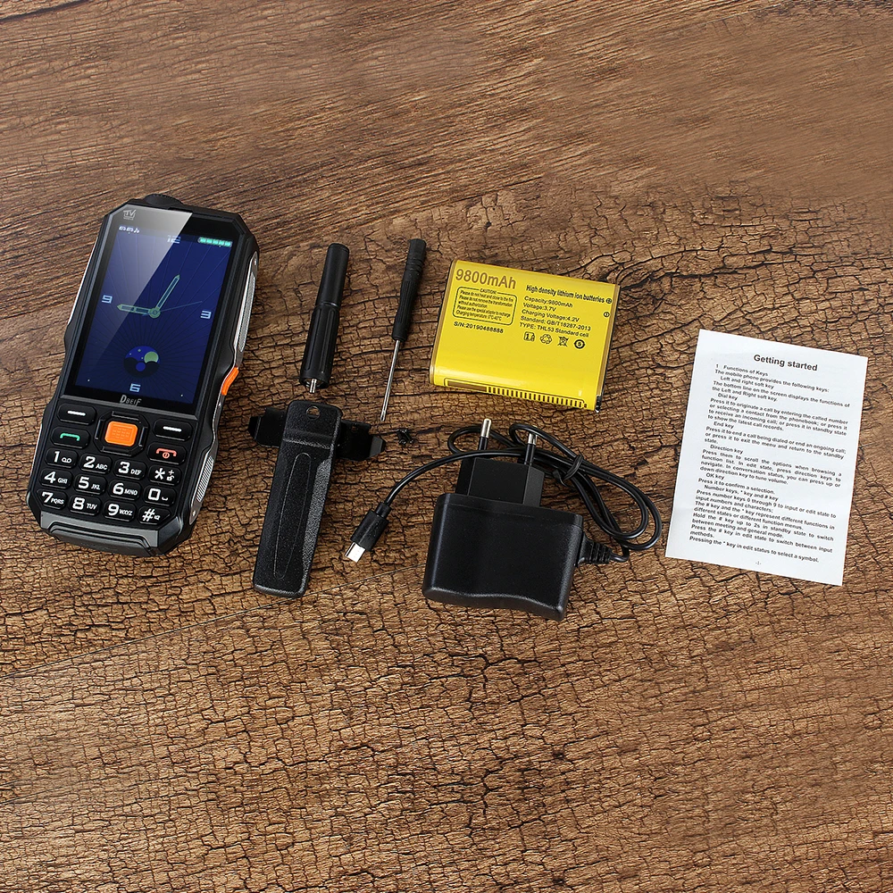 DBEIF D2017 Outdoor Shockroof Mobile Phone Analog
