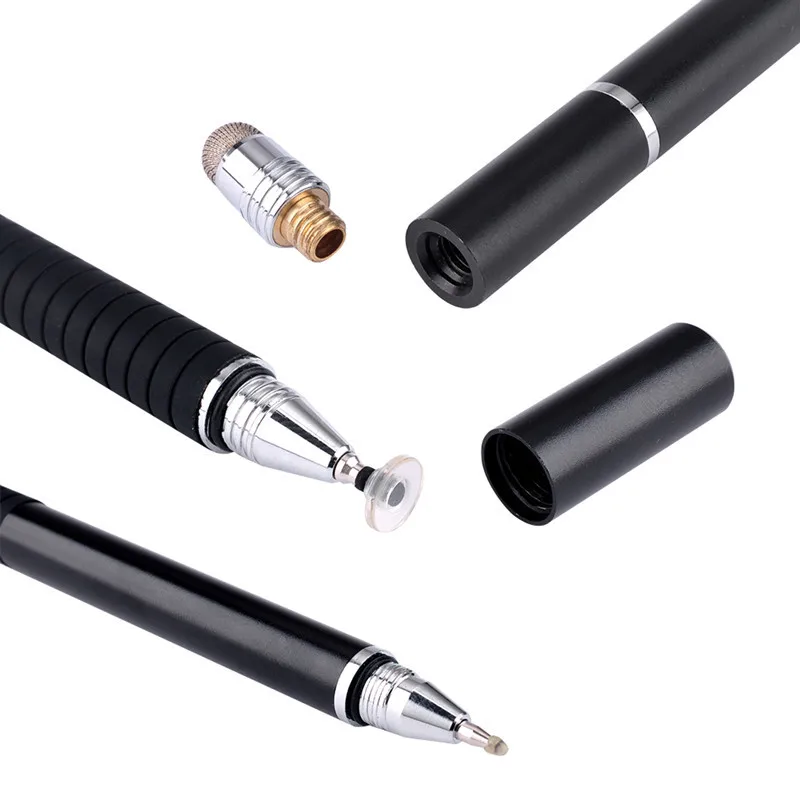 

Universal 3 in 1 touch pen Metal active stylus capacitive touch screen pen tablet drawing writing for android for iPad