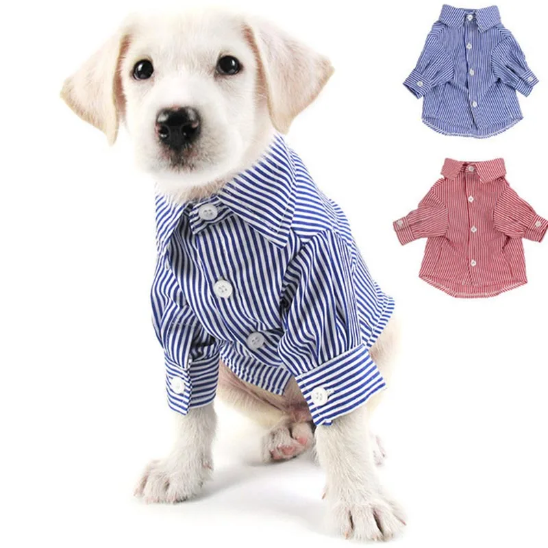 Classic Pet Dog Shirt High Quality Dog Clothes For Small Dogs Pets