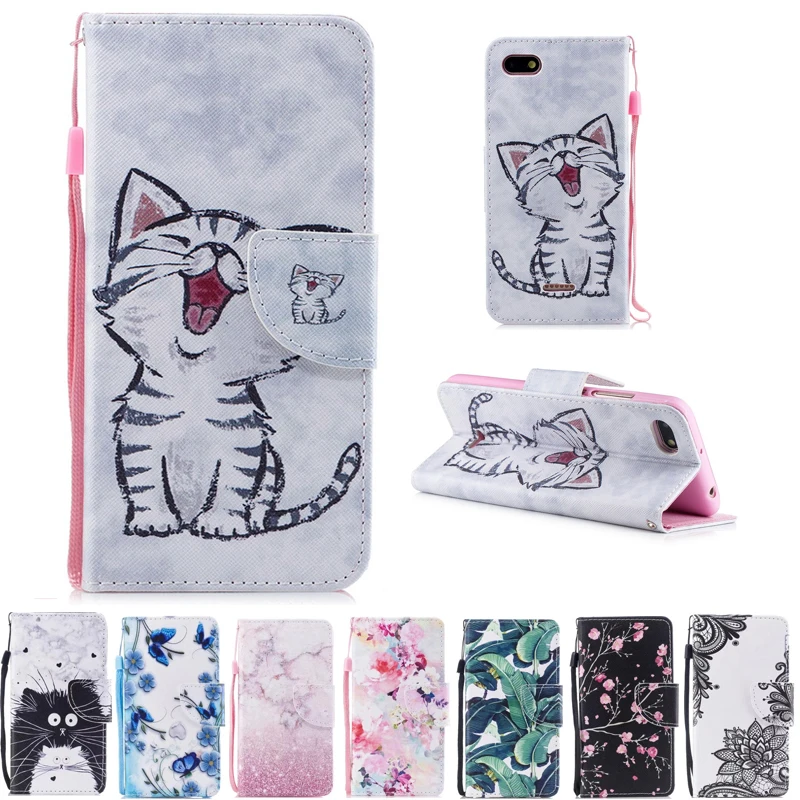 

REDMI 6A For Xiaomi Redmi 6A Wallet Case Flip PU Leather Cover For Xiaomi Redmi 6A Case Stand Holder 5.45'' Redmi 6 A Phone Bags