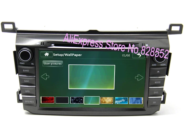 Discount Free Shipping Good Quality Car DVD Player For Toyota Rav4 2013 2014 GPS Navigation Radio With Video Player+Free GPS Map Card 1