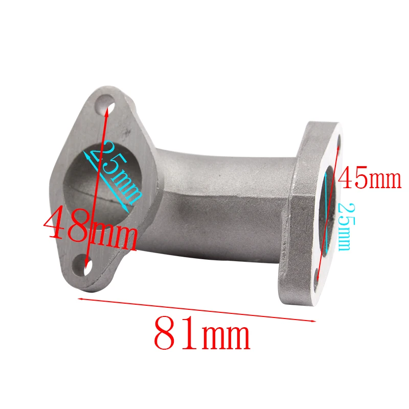ATV Dirt Bike Foot Start Carburetor Intake Manifold Pipe FA-5Y Motocross Aluminum Intake Manifold Pipe For 125-150cc EngineJQ116 ATV Dirt Bike Foot Start Carburetor Intake Manifold Pipe FA-5Y Motocross Aluminum Intake Manifold Pipe For 125-150cc EngineJQ116