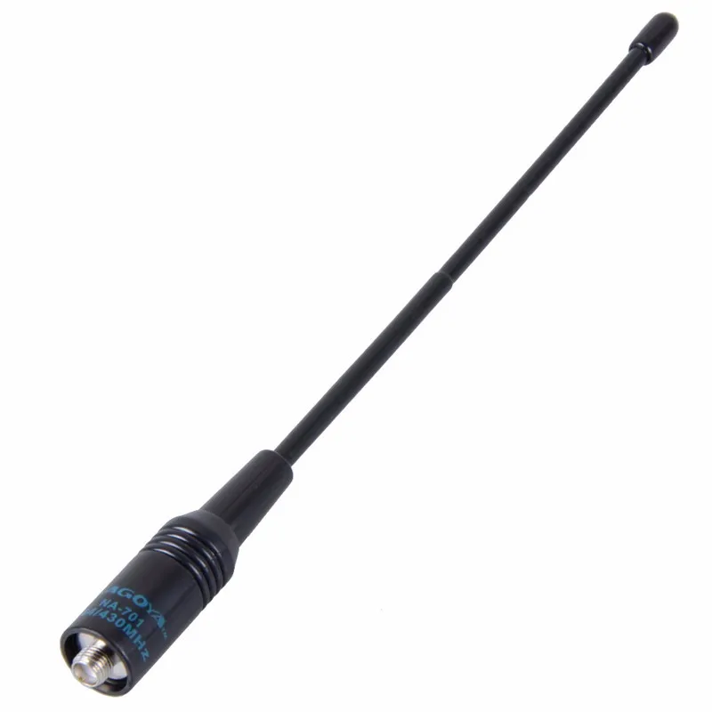 2018 Newest NA-701 antenna SMA-F connector VHF UHF 136-174/400-480Mhz high gain max power 10w walkie talkie antenna accessories