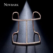 NEWBARK New Cuff Bracelet Irregular Geometric T Shaped Top Quality Pulseras Mujer For Women Bracelets & Bangles Gifts