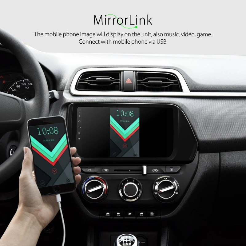 Cheap Android 9.0 Car Radio Multimedia Video Player Navigation GPS For solaris Hyundai 1 2 Accent Reina Verna sedan 2017-2019 carplay 1