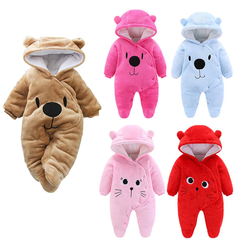 winter Baby Rompers cute Baby Boy girls Clothes Thick warm Newborn toddler Clothes Infant Jumpsuits new born clothing one piece winter Baby Rompers cute Baby Boy girls Clothes Thick warm Newborn toddler Clothes Infant Jumpsuits new born clothing one piece