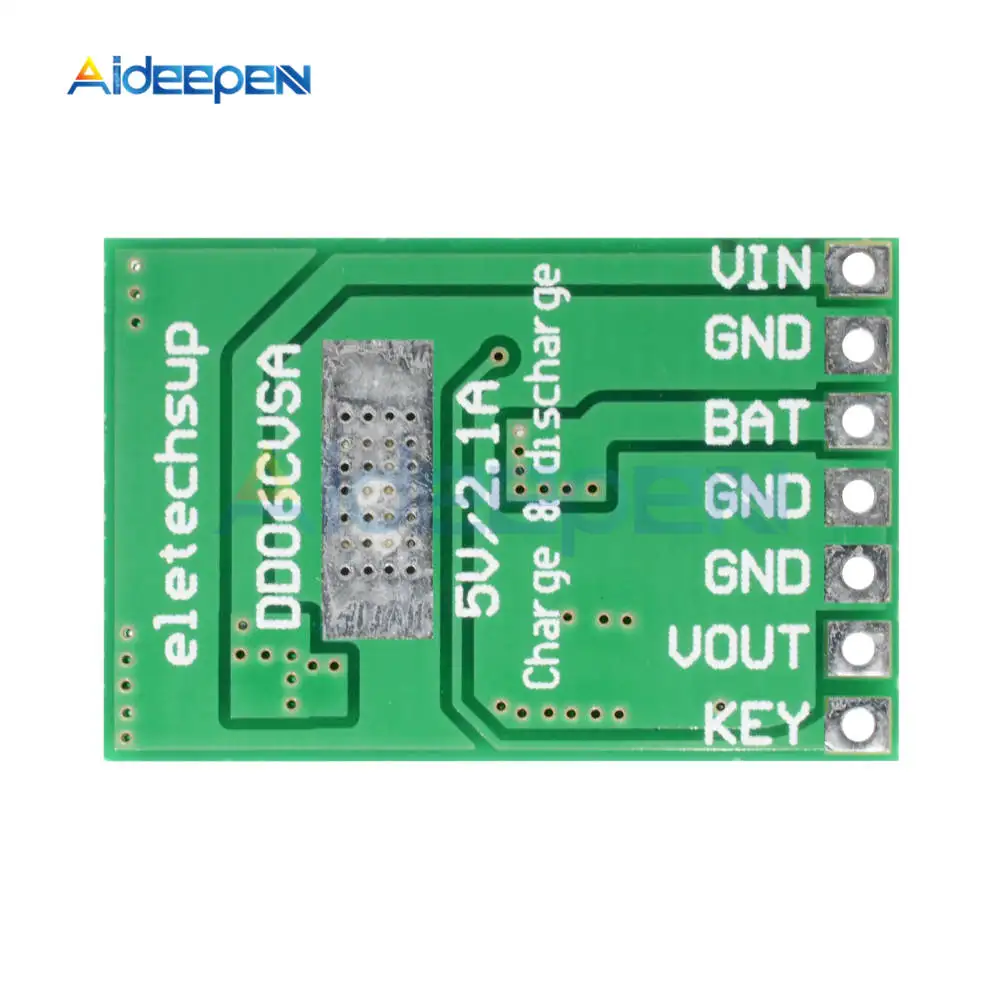 DC 5 В 2.1A Мобильная мощность Diy плата заряда разрядка повышающий заряд батареи Защитный индикатор модуль 3,7 в литий-ионный 18650