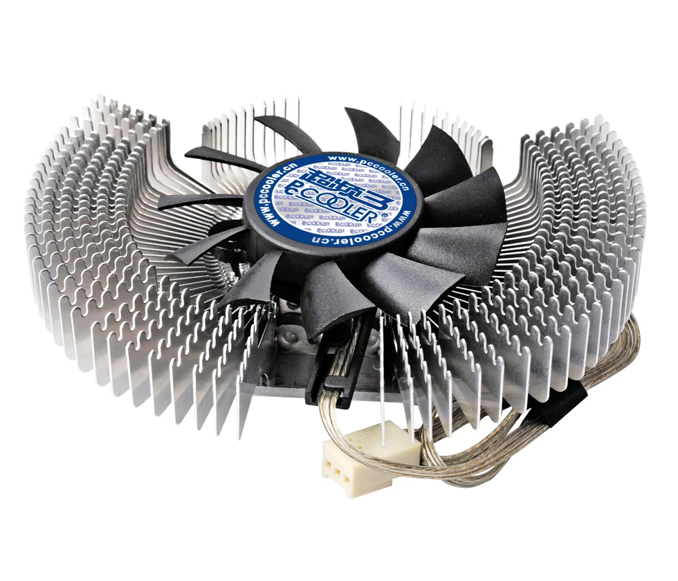 

Pccooler K60 aluminum 6cm 60mm fan Multiporous graphics card heatsink VGA fan Cooling graphics Cooler