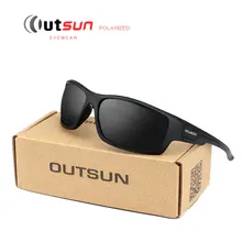 OUTSUN Polarized Sunglasses Men Women 2017 Brand Designer male ladies polariod Sun Glasses Camouflage case