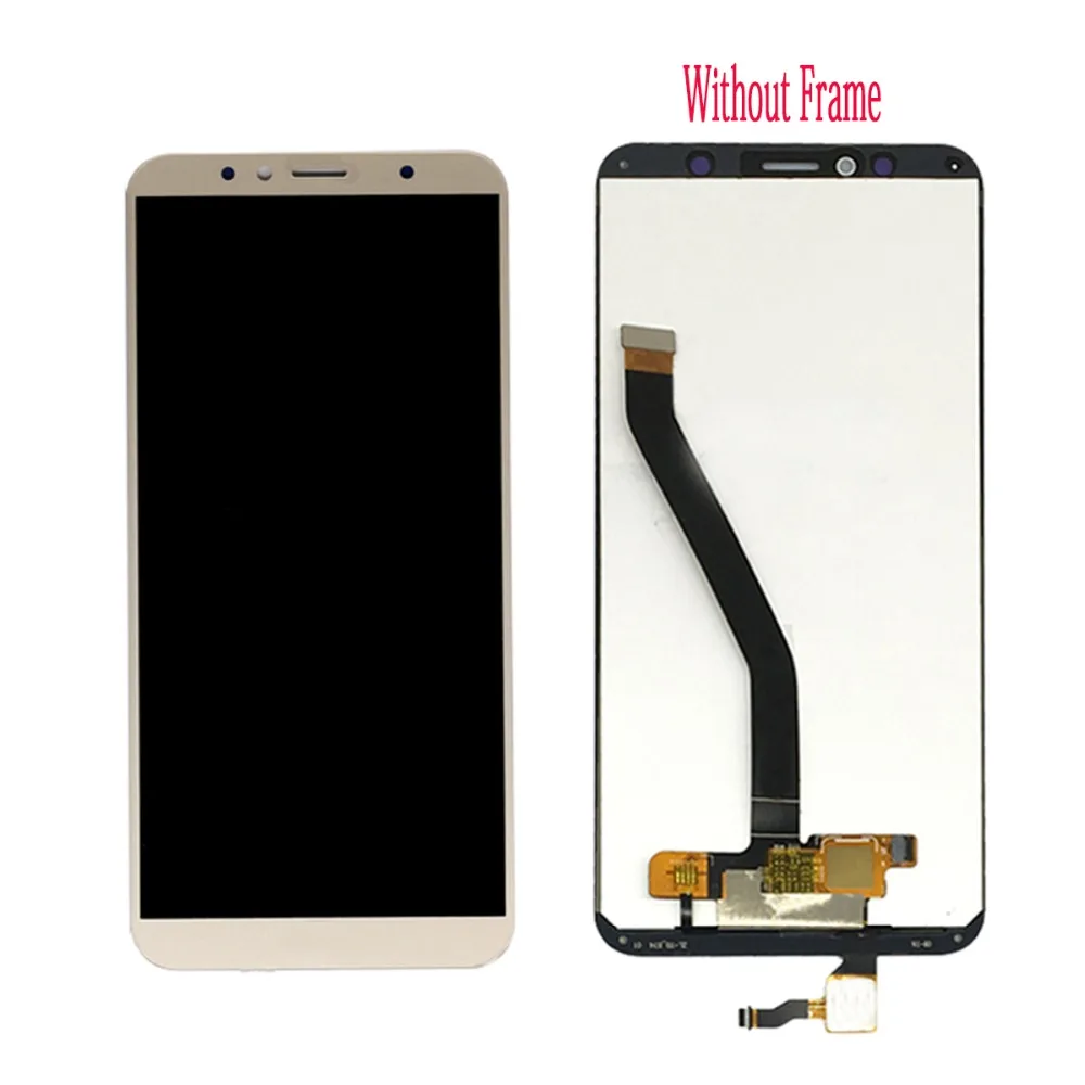 ЖК дисплей 5 7 дюйма для Huawei Y6 2018 телефона L21 LX3 сенсорный экран в сборе замена с