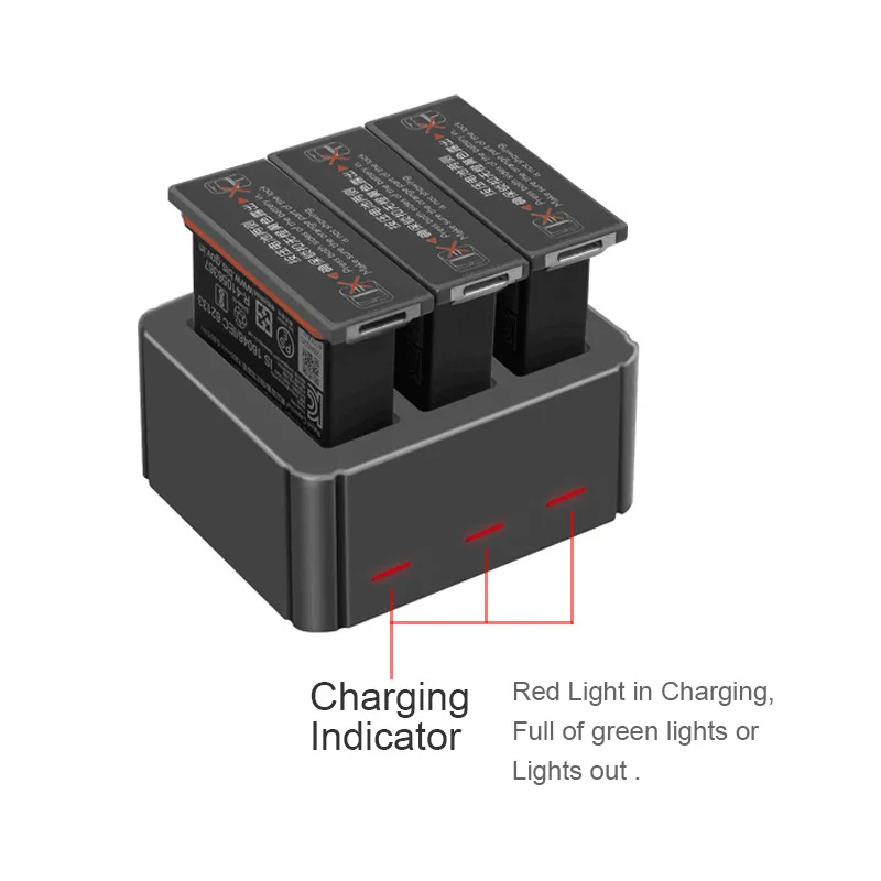 3-в-1 DJI Osmo пульт дистанционного управления для спортивной Камера быстрее Батарея Зарядное устройство TYPE-C зарядная станция интеллигентая(ый) зарядки для Osmo аксессуары для экшн-камеры