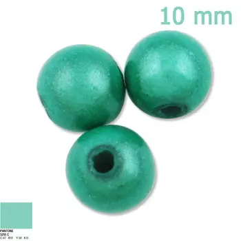 

2013-2014 Colors Trend Top Quality 10mm Round Miracle Beads, mint green,Sold per pkg of 950PCS