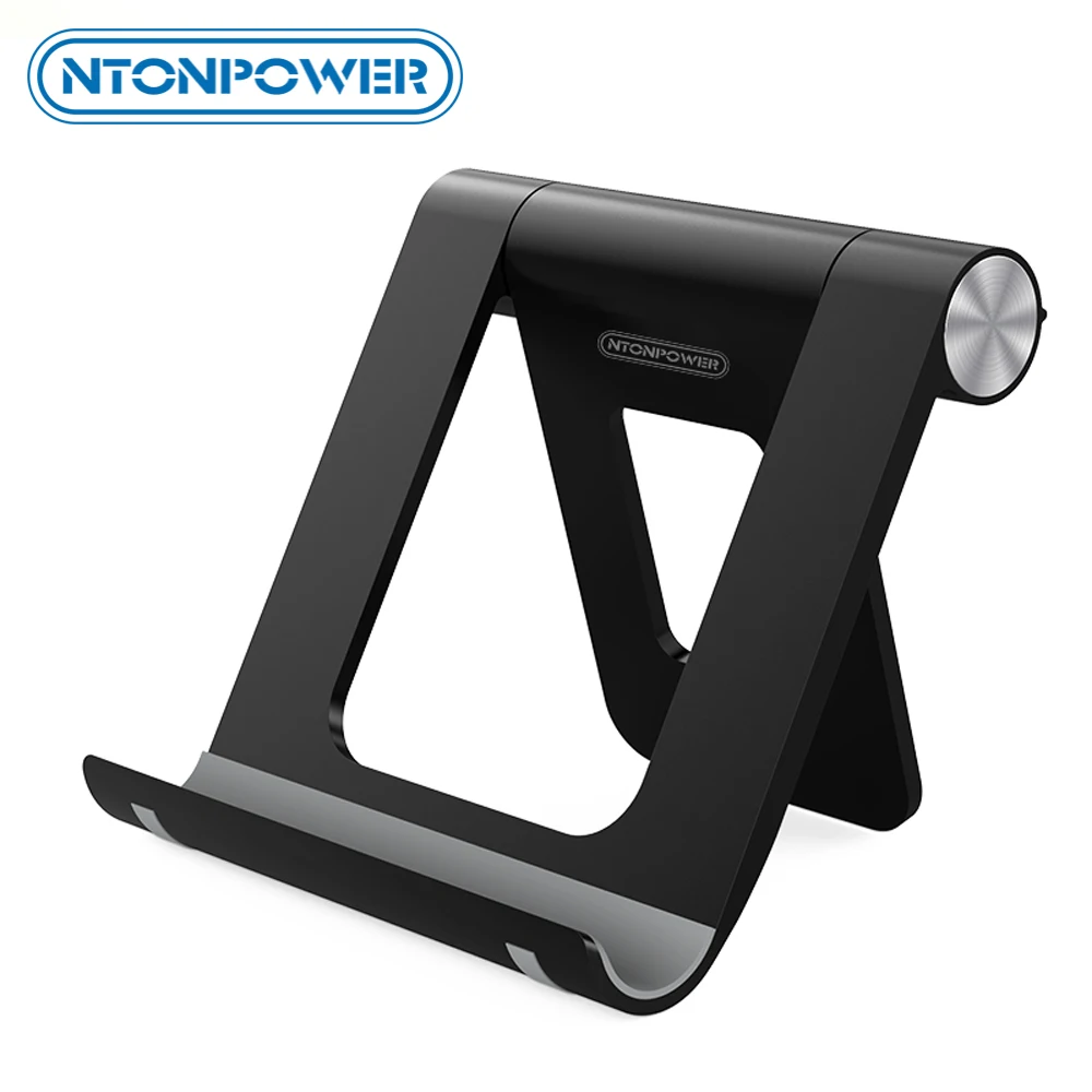 Ntonpower Mobile Phone Holder Stand With Nonslip Silicone Pad And 360