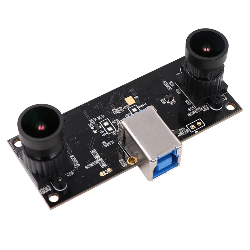 3d стерео веб камера USB3.0 с функцией распознавания лица и синхронизации|camera module|module
