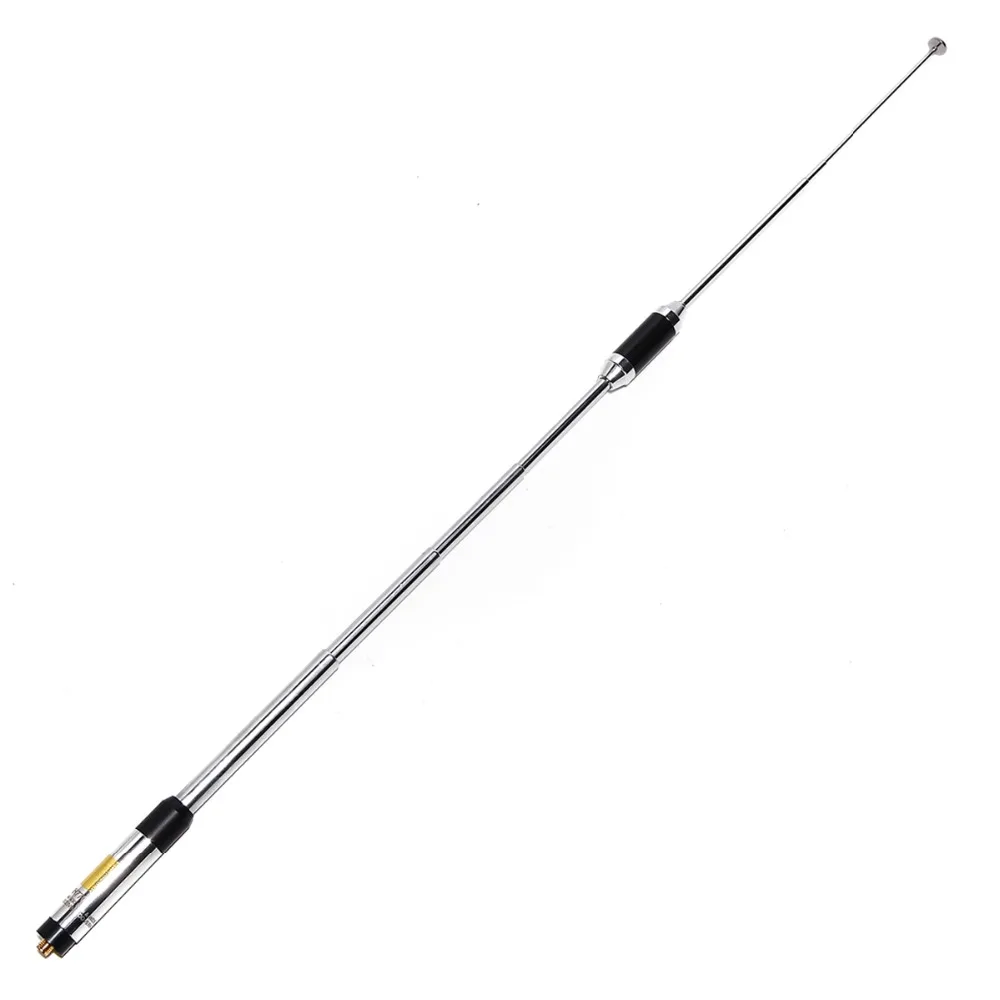 

Abbree Telescopic Antenna RH770 SMA-Female RH-770 Dual Band 144/430Mhz For Baofeng UV-5R UV-82 UV-9R PLus Walkie Talkie