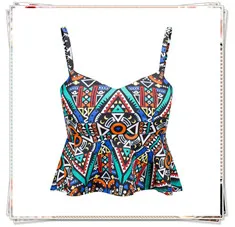 printing crop top_