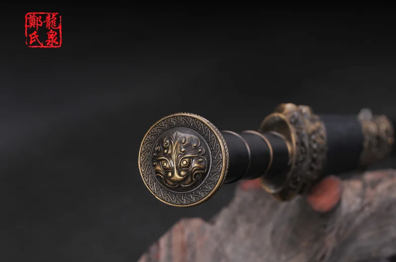 Китайский традиционный меч ручной ковки Дамасская сложенная сталь боевого искусства дом декоративный Полный Тан Дракон Цзянь