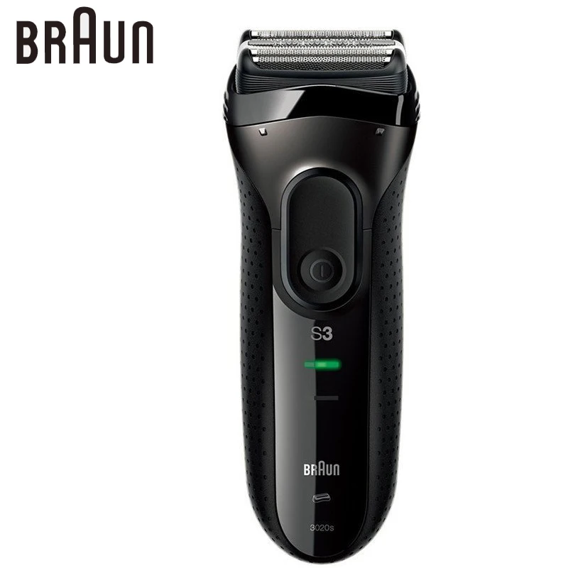 Электробритвы Braun Series 3 3020S S3, бритва, лезвия, бритва для бороды, бритвенный станок для мужчин, уход за лицом, триммер для длинных волос, 100-240 В