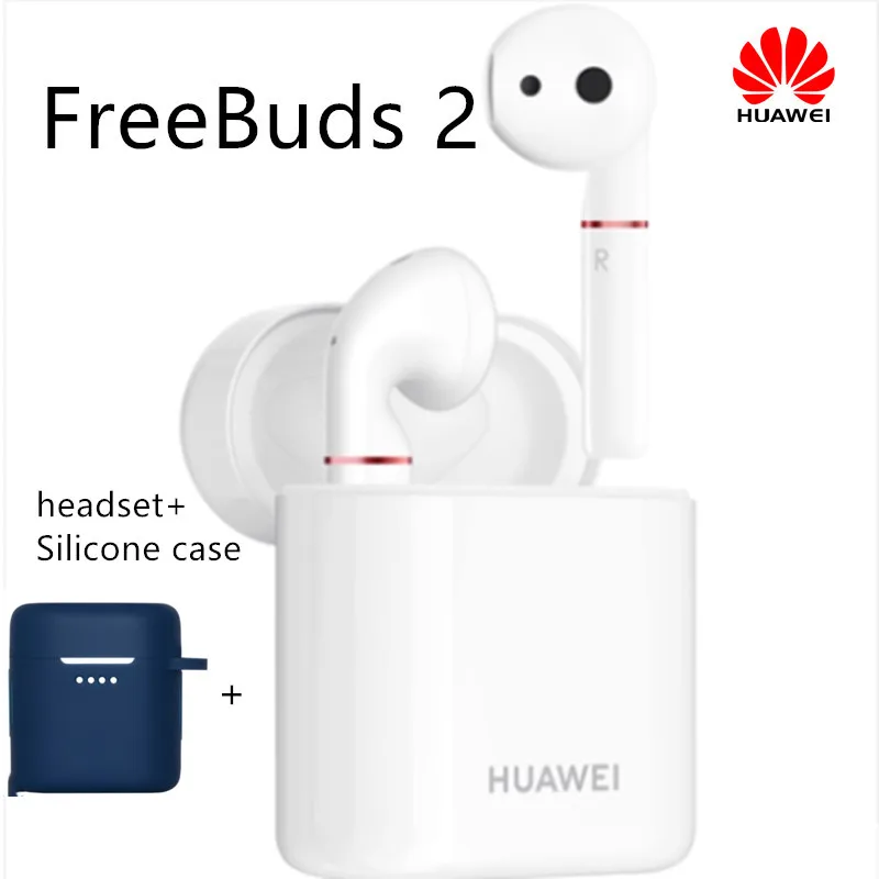 Huawei Freebuds 2 Pro Freebuds 2 Беспроводные Наушники Hi-Fi водонепроницаемые IP54 контроль беспроводного заряда Bluetooth 5,0 - Цвет: Fds2 wht and case