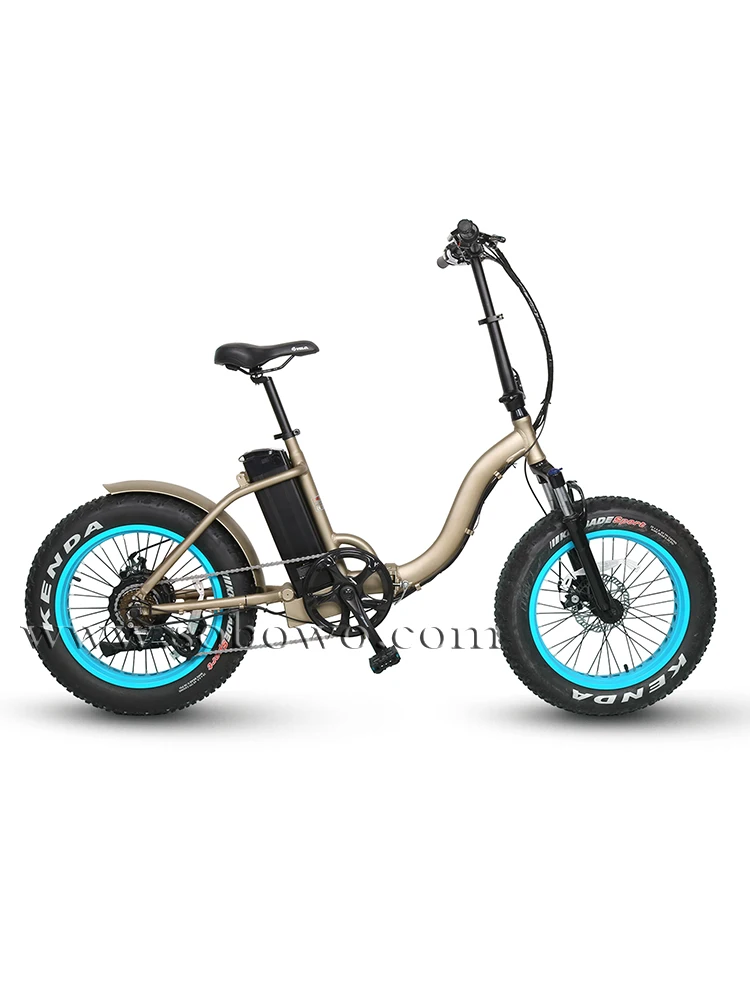 Clearance 2019 Sobowo SF2 20*4.0inch Fat Tire Aluminum Alloy folding electric bicycle 1