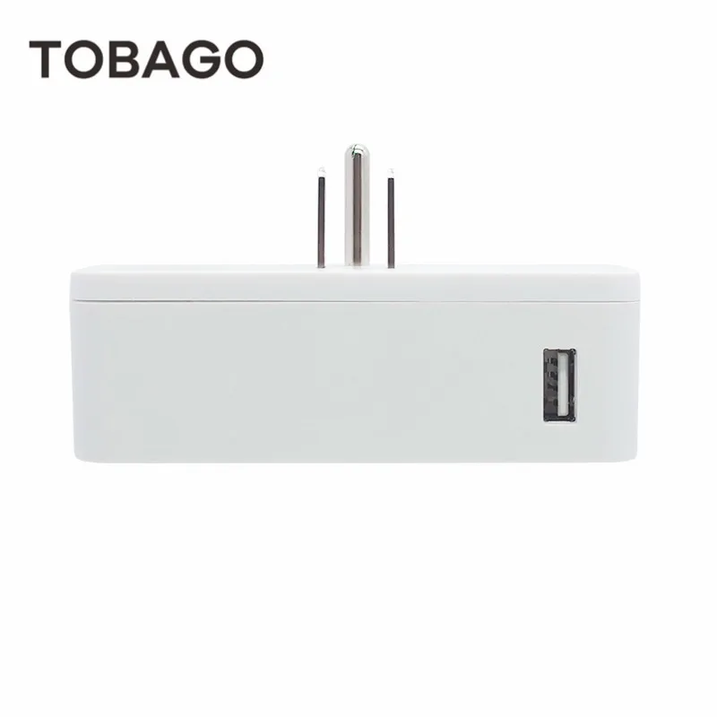 Wifi Extender Outlet Plug,US 15A,100V~ 240V USB Mini smart receptacle wall outlet plugs for smart home automation systems