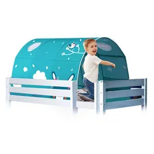 Детский тент с принтом мультипликационный игровой домик уединение пространство двойной спальный Портативный Крытый открытый холст 140*100*80 см