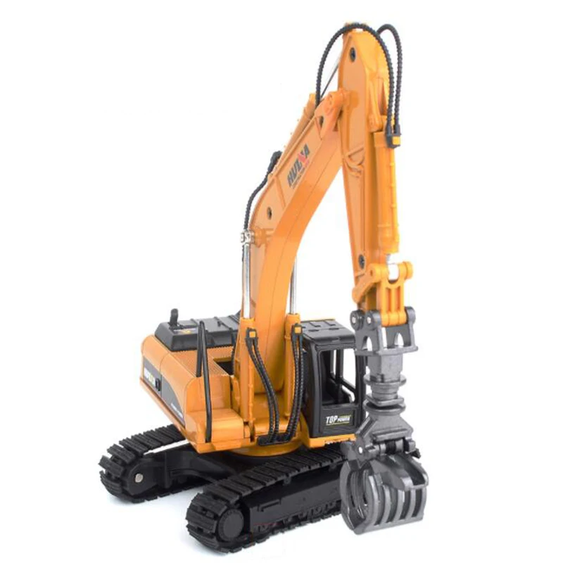 

1/50 Scale Die-cast Alloy Lumberjack Metal Timber Grab Grasping Wood Loading Truck Car Model Toy Engineering Truck F Collection
