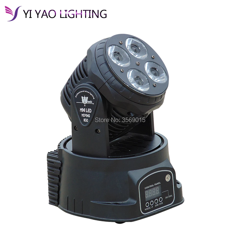 

Beam led 4x20W 4in1 RGBW LEDs LED Beam Wash Moving Head Light Super Compact For Disco DJ DMX Bar Night Club