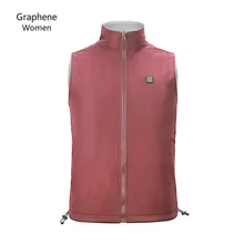 Интеллектуальный USB жилет для мужчин и женщин с подогревом Графен углеродное волокно флис открытый альпинизм жилет Размер S-XXXL