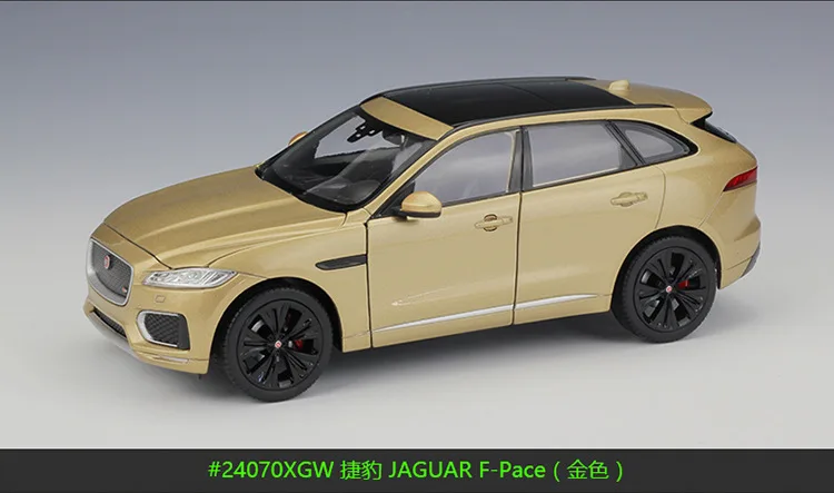 WELLY 1/24 масштаб Британия Ягуар F-Pace SUV литая модель металлическая модель автомобиля игрушка для подарка/детей/коллекции