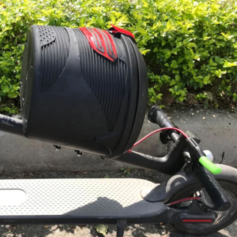 Передняя сумка для электрического скутера Xiaomi Mijia M365, передняя сумка для переноски домашних животных, чехол для корзины, водонепроницаемая сумка для хранения скутера и велосипеда 20L
