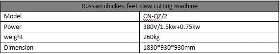 Автоматическая машина для куриных ножек автомат для резки для российских куриные ножки коготь режущий станок для продажи