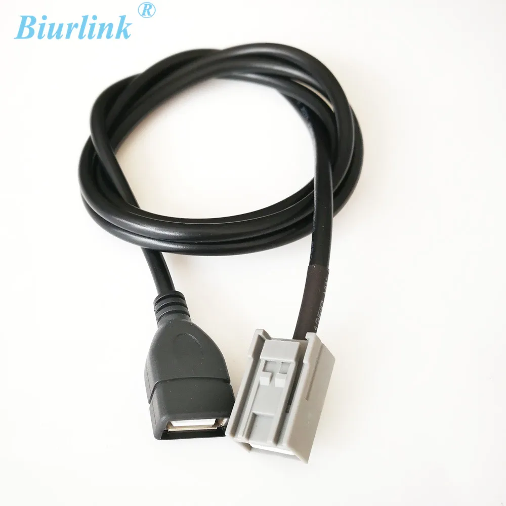 Cable adaptador USB de apoyo MP3 MP4 WMA Flash USB para