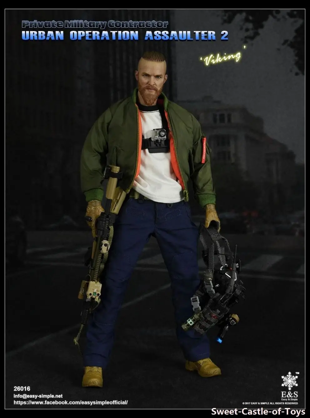 

EASY&SIMPLE ES 26016 1/6 Soldier model PMC City Raiders 2