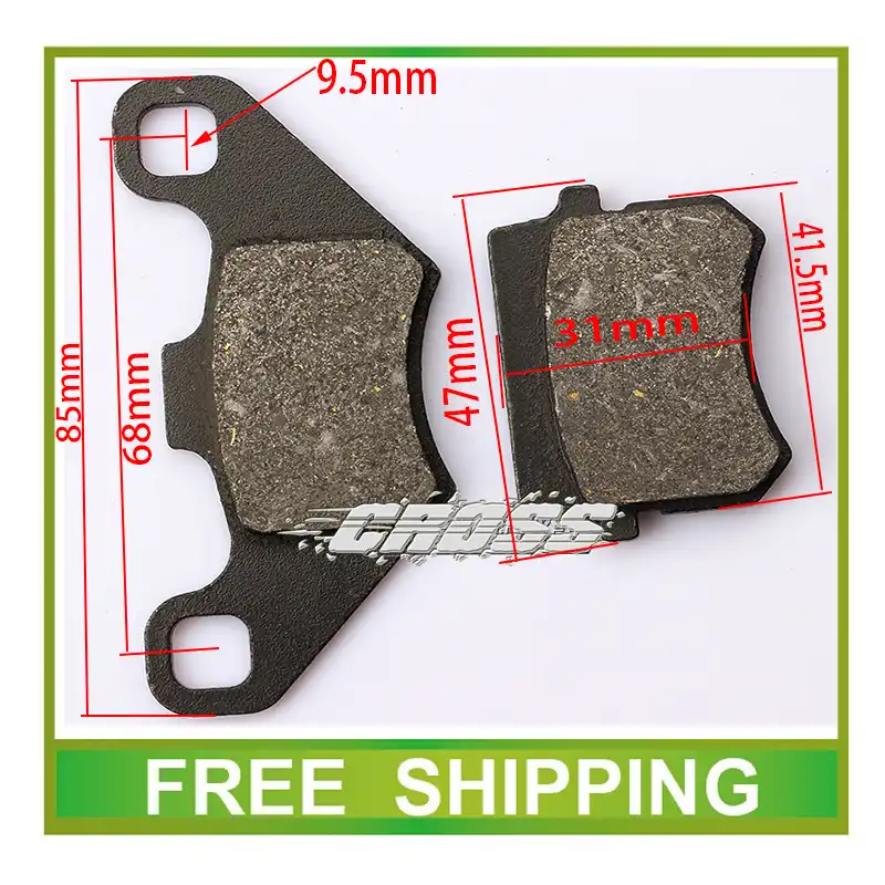 Zongshen Loncin lifan 50cc 110cc taotao kayo easy buyang xmotos eec enduro atv quad задние тормозные колодки аксессуары Бесплатная доставка - изображение