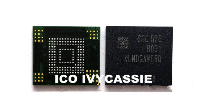 KLMDGAWEBD-B031 eMMC 128 ГБ ИС флэш-памяти NAND чип BGA153 используется протестирован