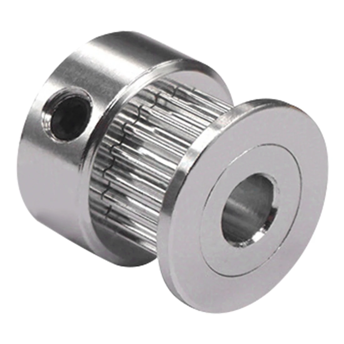 

Etmakit GT2 20 tooth Timing Pulley Aluminum 3D Printer Parts 2GT Bore 5mm Width 6mm Part Synchronous Wheel Gear with Screw Teeth