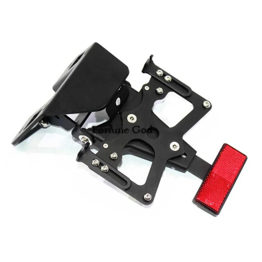 

Motorcycle License Plate Bracket Fender Eliminator For 15-16 Yamaha R3 2015-2016 15 16 Black